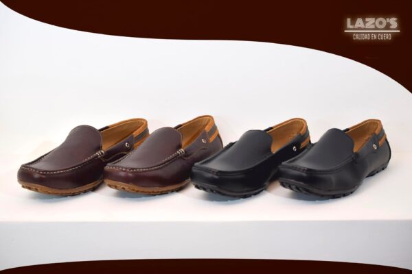 Zapatillas cuero
