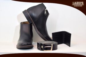 Combo 3 caballero botas, Fajas y billetera